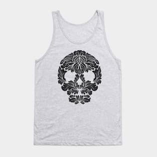 Damask Skull Tank Top